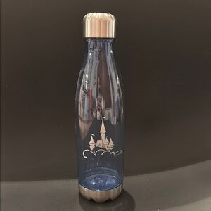 Walt Disney World Castle Blue Stainless Steel Water Bottle